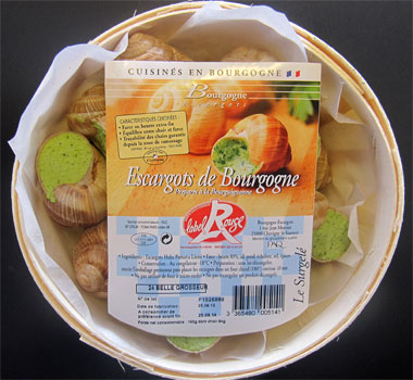 Produits Bourgogne Escargots : bourriche 24 escargots label rouge